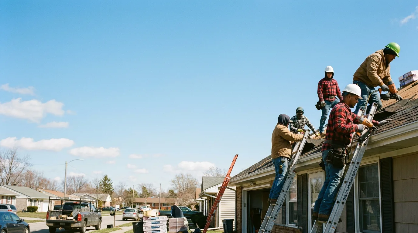 Roofing in Caspian, MI near me